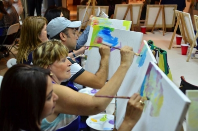 Sip &amp; Paint en InspirArte