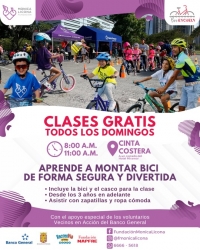 Ven y aprende a manejar bicicleta de forma segura y divertida en nuestra Biciescuela